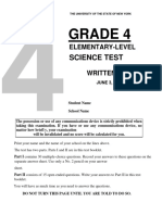 Grade 4: Science Test