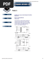 LD-2 Connections: Auxiliary Arc Lamp Control (Quartz Restrike) Model LD-2