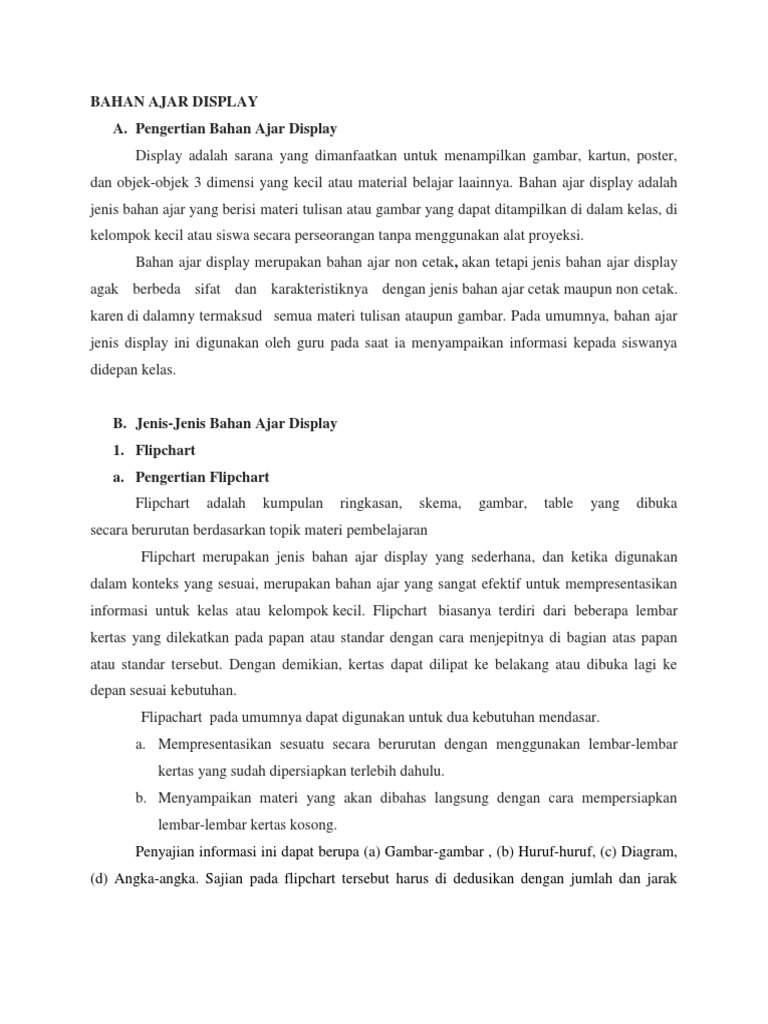 Materi Display
