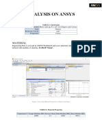 Analysis On Ansys: Units