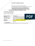 Efektivitas Program Keluarga Harapan (PKH) Dalam Meningkatkan Kesejahteraan Masyarakat Di Desa Kupu Kecamatan Dukuhturi Kabupaten Tegal