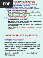 Multivariate Analysis IBS