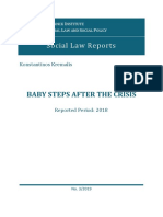 Social Law Reports: Baby Steps After The Crisis