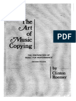 Roemer 1973 1985 Art of Music Copying
