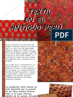 Textil en El Antiguo Peru
