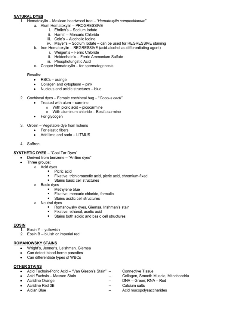 Staining Pdf Staining Microscopy