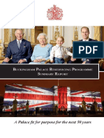 Buckingham Palace Reservicing Programme Summary Report 0