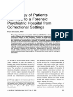 A Typology of Patients Admitted to a Forensic Psychiatric Hospital