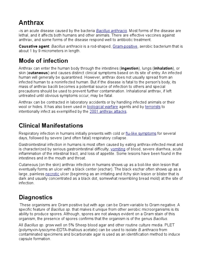 CLINICAL OVERVIEW OF ANTHRAX visual data 2