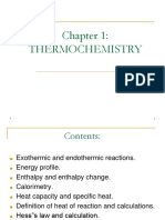 Chapter 1 - Thermochemistry PDF