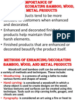 Importance of Decorating Bamboo, Wood and Metal Products