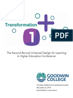 2nd Annual Udl Conference Program 11