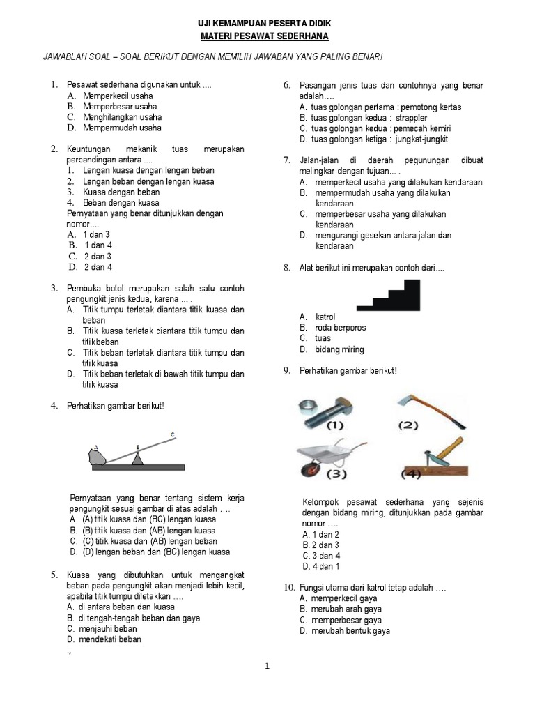 Contoh Soal Roda Berporos Kelas 12 Dan Jawabannya Guru