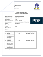 Herdhika Agung Prasetyo 031249378 Studi Kelayakan Bisnis Tugas 1