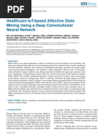 Healthcare Iot-Based Affective State Mining Using A Deep Convolutional Neural Network