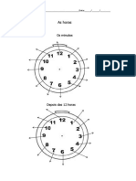 As horas