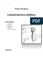 Combined Final Drive. (Bulldozer) : Project Proposal