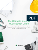 The Ultimate Supplier Qualification Guide