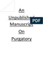 An Unpublished Manuscript On Purgatory