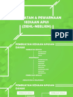 Pembuatan & Pewarnaan Sediaan Apus (Ziehl-Neelsen)