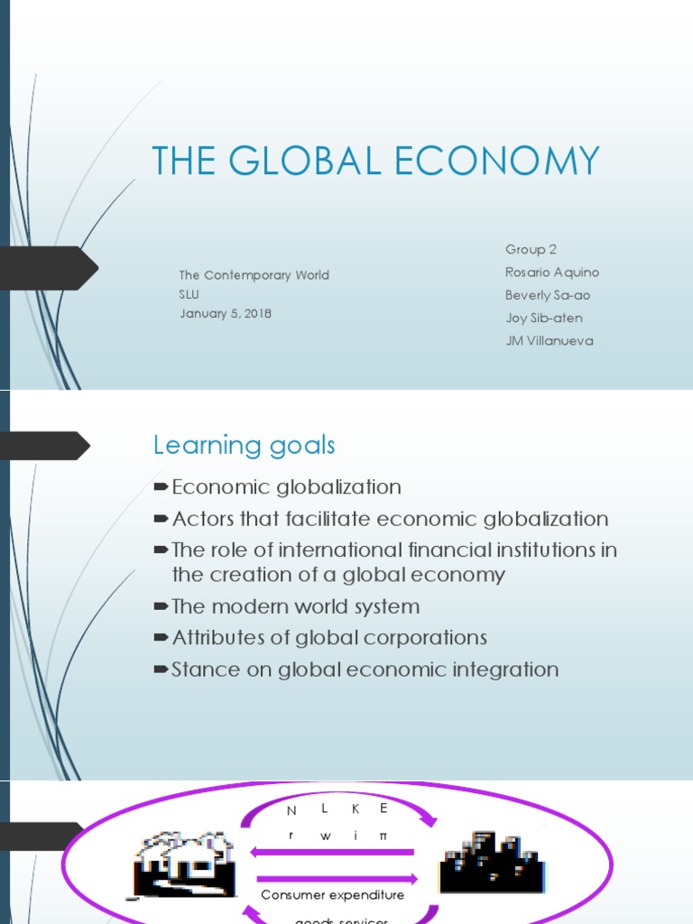 Global Economy and Economic Globalization | PDF | Capitalism ...
