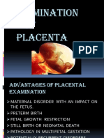 Examination OF Placenta