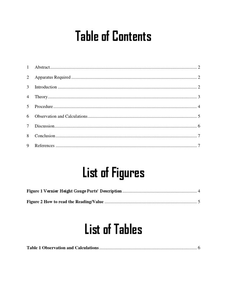 2 Vernier Height Gauge PDF Accuracy And Precision Measurement