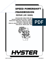 Four-Speed Powershift Transmission: REPAIR (HR 36000)