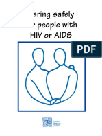 (Health) Caring Safely For People With HIV or AIDS