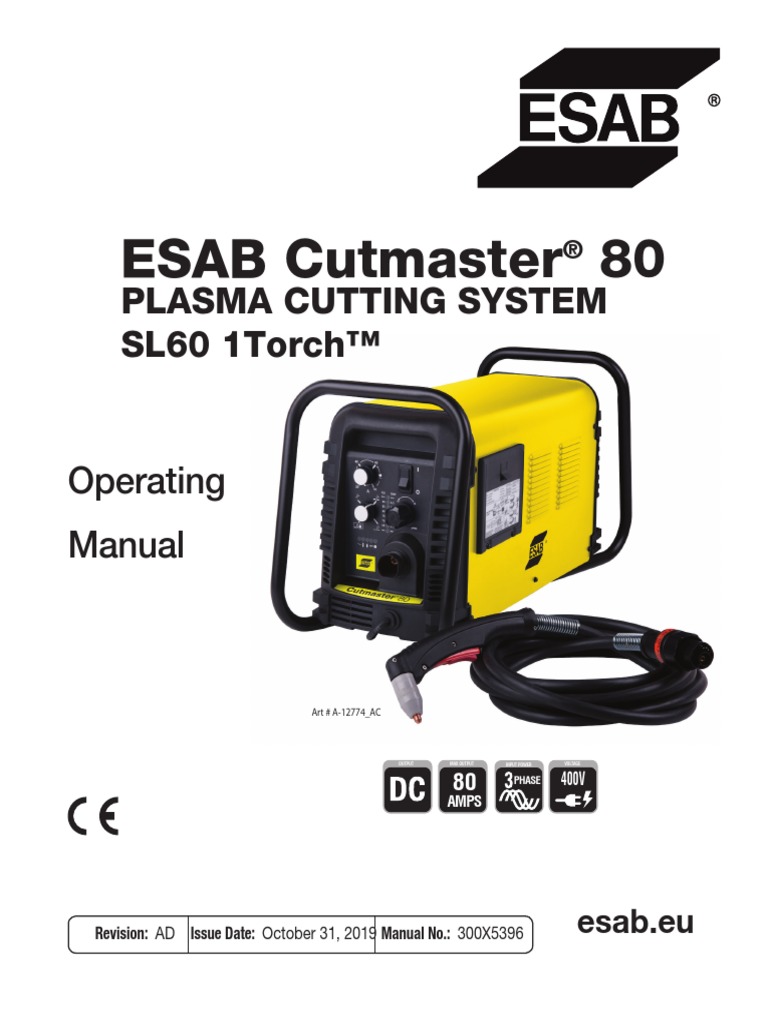 En skønne dag T Udpakning Esab Cutmaster 80 | PDF | Welding | Construction