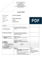 Lesson Plan COT Final