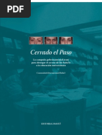 CERRADO EL PASO