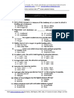 2nd Year Full Book Objectives MCQs Notes