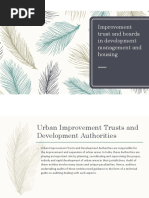 Improvement Trust and Boards in Development Management and Housing