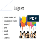 Brand Resonance - Judgment