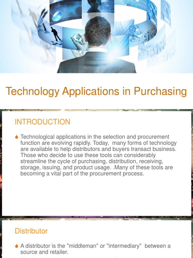 Tech Innovations in Purchasing Processes | PDF | Fax | Point Of Sale