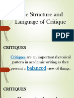 Eapp (The Structure - Language of Critique)
