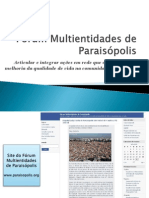 Apresentação Site Paraisopolis.org