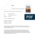 The Impact of NOx Emissions From Lightning 1 On The Production PDF