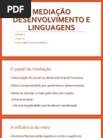 Mediação Desenvolvimento e Linguagem