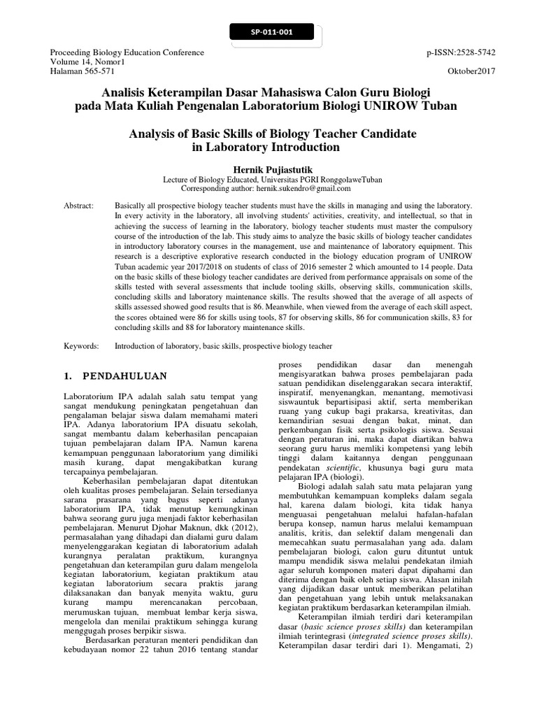 Pdf Laboratories Science