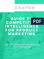 Ebook - CI For Product Marketing PDF