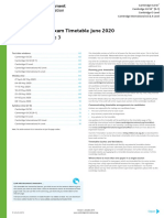 CIE Exam Timetable-June 2020-Zone3 PDF