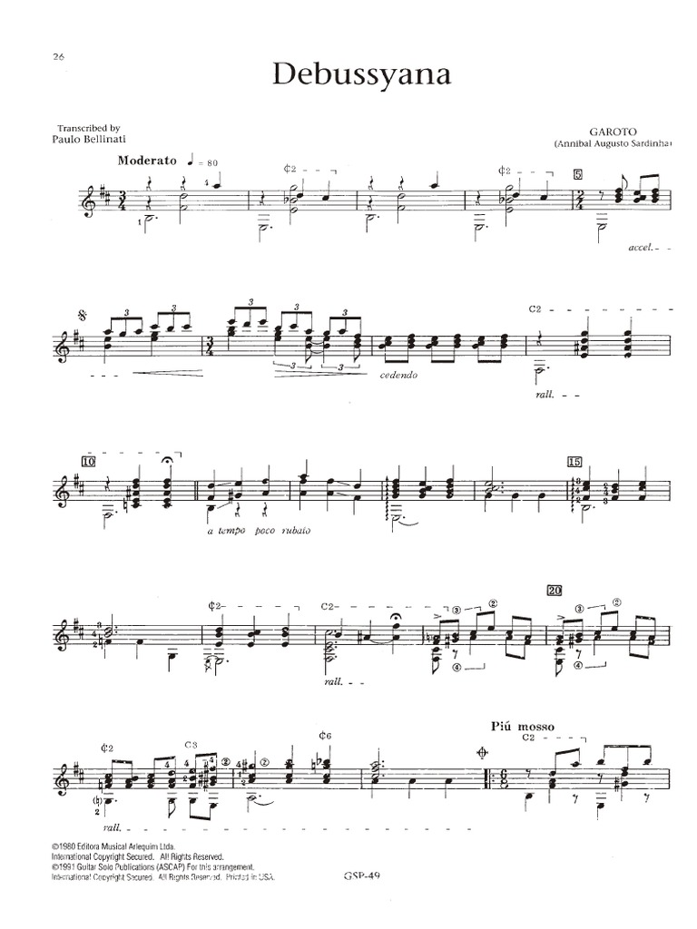 Bellinati, Paulo The Guitar Works of Garoto Vol.1 PDF