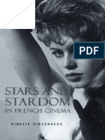 Pub Stars and Stardom in French Cinema in Depth Studie
