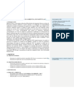 Monitoreo Ambiental de Particulas