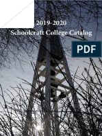 Schoolcraft 2019-2020 Course Schedule