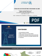 Perspectivas Del Sector Eléctrico Boliviano Al 2025: Jorge Choque Ajhuacho