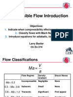 Intro To Compress Ible Flow