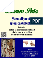 Formalización y lógica dialéctica